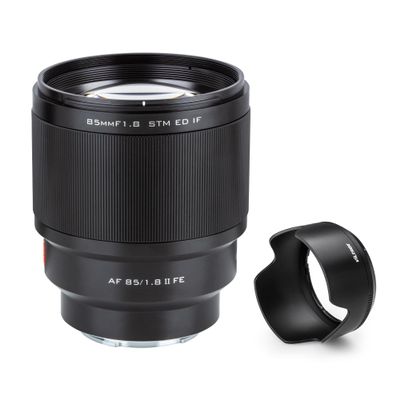 Viltrox AF 85mm F1.8 Mark II Full Frame Lens For Sony E-Mount, STM Telephoto Lens for Sony E-Mount Camera A6000-6700 ZV-E10 FX30 FX3 A7C A7RII A7SIII A7III A7RIII A7IV A7RIV A7RV A9 A1 ZVE1 A7CR A7CII