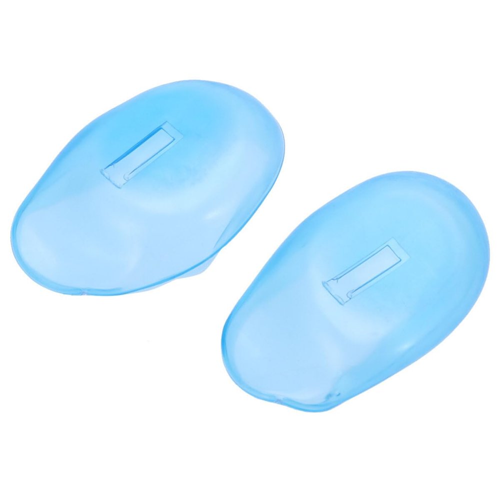 Ciieeo Silicone Ear Covers 1 Pair for Hair Dyeing and Heat Protection Waterproof Ear Shields for Bathing and Hair Perm Reusable Protectors for Salon and Home Use