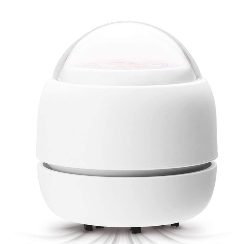Ankexin Desktop Vacuum Cleaner Portable Dust Collector USB Charging Confetti Pet Hair Remover Brush for Notebook PC Keyboard