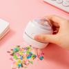Ankexin Desktop Vacuum Cleaner Portable Dust Collector USB Charging Confetti Pet Hair Remover Brush for Notebook PC Keyboard view 4