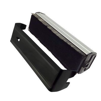 Ankexin 2 in 1 Carbon Fiber Velvet Vinyl Record Anti Static Cleaning Brush Dust Remover for LP Vinyl Records Tools