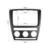 EIDRAN Stereo Radio DVD Trim Fascia Migrated Template Skoda Octavia 2004-2010 Double Panel Din Frame view 3