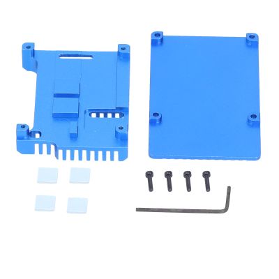 Enclosure for 4 B Heat Dissipation Shell Microcomputer Accessories with Large Cooling Area, Easy Installation