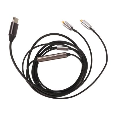 Gavigain Headphone Sound Cable Type C to MMCX Professional Replacement Cable Detachable Earphones Cable for SE215 315 535 846 Type C Headphone Cable Headset Audio Cable
