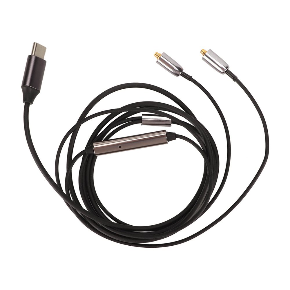 Gavigain Headphone Sound Cable Type C to MMCX Professional Replacement Cable Detachable Earphones Cable for SE215 315 535 846 Type C Headphone Cable Headset Audio Cable