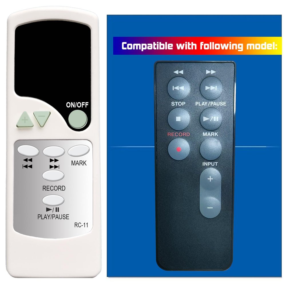 Replacement Remote Control for Tascam RC-DR2 (Remote Control Only)
