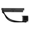 LIANLI Galahad II LCD 280 Black Liquid Cooling CPU Cooler with LCD Panel, 8th Generation Pump, 45 Degree Tube Connector, 11.0 inches (280 mm) Radiator, Japanese Authorized Dealer view 2