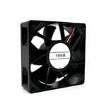 06025DE-12R-CU-06, DC Axial Fan, 60x60x25mm, 12VDC 0.67A, 45.6CFM, 8.04W, 52dBA, 1.16" H2O, Tach/PWM, 4wire