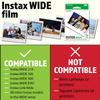 Fujifilm Instax Wide Instant Film Twin Pack (100 Sheets), Value Pack view 4