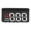 JOROBURO OBD2 Head Up Display Windshield Projector, Car Head Up Display Speedometer, Multi  Function Gauge Alarm Fatigue Driving Reminder, Universal Heads Up Cars Head Projector view 4