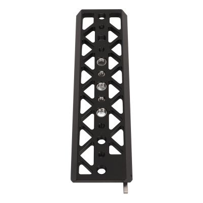12 inch Dovetail Plate for Quick Rigging Solution, High Compatibility, Lightweight Design with Non Slip Gasket