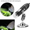 Akozon Digital Microscope Handheld,Digital Microscope Pocket Handheld LED Microscopes,LED Microscope 50X 500X 0.3MP USB Magnifier for Computer with Holder view 2