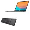 BoxWave Keyboard Compatible with Alldocube Vbook - MediaOne Keyboard with TouchPad, USB Fullsize PC Wireless TrackPad - Jet Black view 1