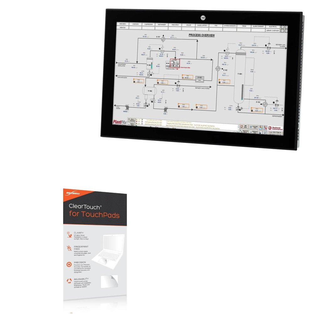 BoxWave Touchpad Protector Compatible with Allen Bradley VersaView 6300M (18.5 in) [16:9 Aspect Ratio] - ClearTouch for Touchpad (2-Pack), Pad Protector Shield Cover Film Skin