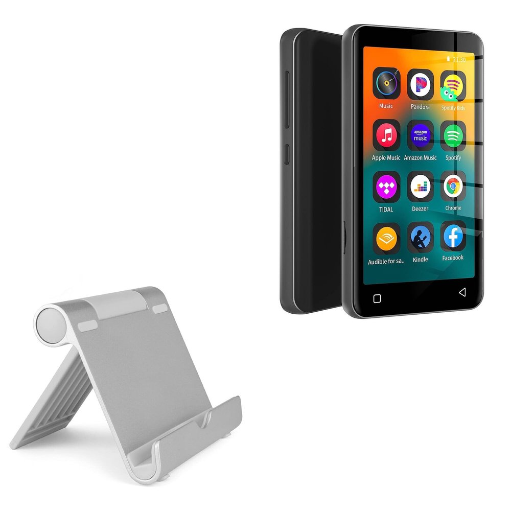 BoxWave Stand and Mount Compatible with Innioasis Q3E - VersaView Aluminum Stand, Portable, Multi Angle Viewing Sturdy