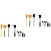 Uonlytech 20pcs Multifunctional Computer Keyboard Brush Soft Bristles for Scratch Cleaning Cleaning Brushes for Electronics Random Color view 1