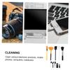 Uonlytech 20pcs Multifunctional Computer Keyboard Brush Soft Bristles for Scratch Cleaning Cleaning Brushes for Electronics Random Color view 4