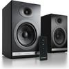 Audioengine HD5 Premium Powered Speakers | 150W Audiophile-Grade Bluetooth 5.0 with aptX HD | Built-in 24-Bit DAC | Real Wood Veneer | Bookshelf Speakers for Home Audio, Studios & Vinyl view 1