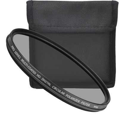 Acuvar 86mm Circular Polarizer Filter Polarizing Filter Multi-Layer Coated Super Slim High Definition CPL Lens Filter Camera Lens Reduce Anti Glare and Reflection for Canon, Nikon, Sony, Cameras