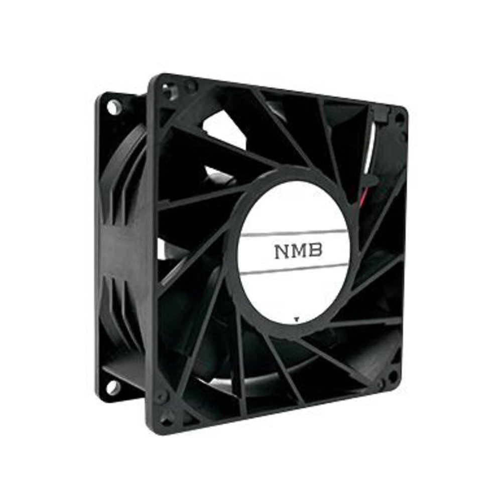 09238RG-24P-GUD-1, DC Axial Fan, 92x92x38mm, 24VDC 0.92A, 141CFM, 22.08W, 61dBA, 1.04" H2O, Tach/PWM, 4wire