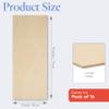 Baltic Birch Plywood 15 x 30 x 1/8 Inch - 3 mm Craft Wood, Pack of 16 B/BB Grade, Stronger Than Basswood Sheets or Balsa Wood, Perfect for Laser, CNC Cutting, Wood Burning, by Woodpeckers view 2