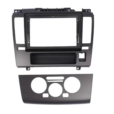 9 Inch Car Radio Fascias For Nissan Tiida Latio 2005-2010 Stereo Dashboard Panel Frame 2 Din DVD GPS Mp5 Android Player Trim Kit Radio Kit (Color : MT)