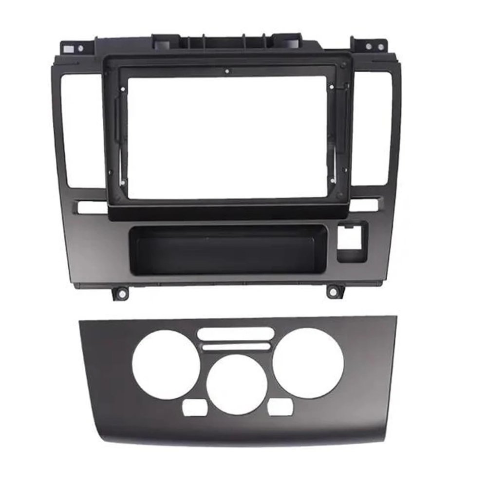 9 Inch Car Radio Fascias For Nissan Tiida Latio 2005-2010 Stereo Dashboard Panel Frame 2 Din DVD GPS Mp5 Android Player Trim Kit Radio Kit (Color : MT)