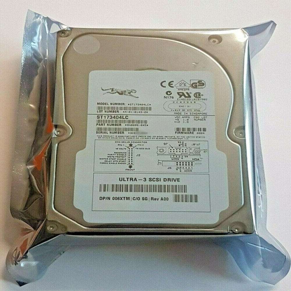 73.4 GB SAS ST173404LC 80-PIN Ultra-160 SCSI 4MB HDD 3.5" Hard Drive