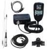 KT-9900 Radio Mini Walkie Talkie Mobile Car Radio Handheld Microphone 25W High Power Tranceiver 200CH Long Range with 7900 Antenna, Cable, Clip and Programming Cable view 1