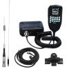 KT-9900 Radio Mini Walkie Talkie Mobile Car Radio Handheld Microphone 25W High Power Tranceiver 200CH Long Range with M507 Antenna, Cable and Clip view 1