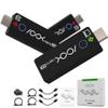 RGBlink 4K Wireless HDMI Transmitter and Receiver Kit,Plug and Play,Wireless HDMI Extender One Transmitter and Two Receivers, Supports Laptop to Dual Monitors for Meetings Live Broadcasts view 1