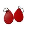 M1 Card RFID Fob 13.56mhz ISO14443A Key for Hotel Door Entry Access Control... (Red 10pcs) view 2