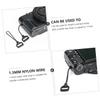 Uonlytech 6pcs Strap Buckle Adapter for Camera Neck Strap Replacement for Flashlight Phone Game Controller Recorder view 2