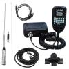 KT-9900 Radio Mini Walkie Talkie Mobile Car Radio Handheld Microphone 25W High Power Tranceiver 200CH Long Range with 770R Antenna, Cable, Clip and Programming Cable view 1