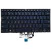 XINDIKBHUB US Backlit Laptop Replacement Keyboard for Asus ZenBook 14 UX434 UX434F UX434FA UX434FL UX434FLC Blue view 3