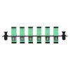 fyboptwu 6-Port SC APC SM Fiber Patch Panel with 6 Simplex Adapters, 3pcs view 2