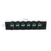 fyboptwu 6-Port SC APC SM Fiber Patch Panel with 6 Simplex Adapters, 3pcs view 4