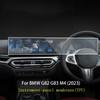 JCAKES Car GPS navigation Protective film LCD screen TPU PPF film Screen protector Anti-scratch film fittingFor BMW G82 G83 M4 2023 view 3