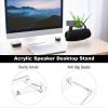 TXEsign Desktop Stand for Charge 6/Charge 5/Charge 4 Speaker, Acrylic Table Holder Speaker Stand Base Display Stand Anti-Slip Table Stand (Transparent) view 3
