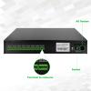 UltraPoE DC 16 Channel VBR CCTV 12V 20A Distributed Power Supply Rack Mount, PTC Reset Fuse,UPS Uninterruptible Power Supply System FunctionAdjustable Output Voltagefor Security Cameras, DVRNVR view 2
