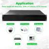 UltraPoE DC 16 Channel VBR CCTV 12V 20A Distributed Power Supply Rack Mount, PTC Reset Fuse,UPS Uninterruptible Power Supply System FunctionAdjustable Output Voltagefor Security Cameras, DVRNVR view 4