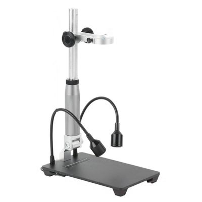 Microscope Accessories Kit Adjustable USB Digital Electronic Microscope Camera Stand Holder Bracket Table 130x-C Mount Lens Microscope Slides (Color : C)