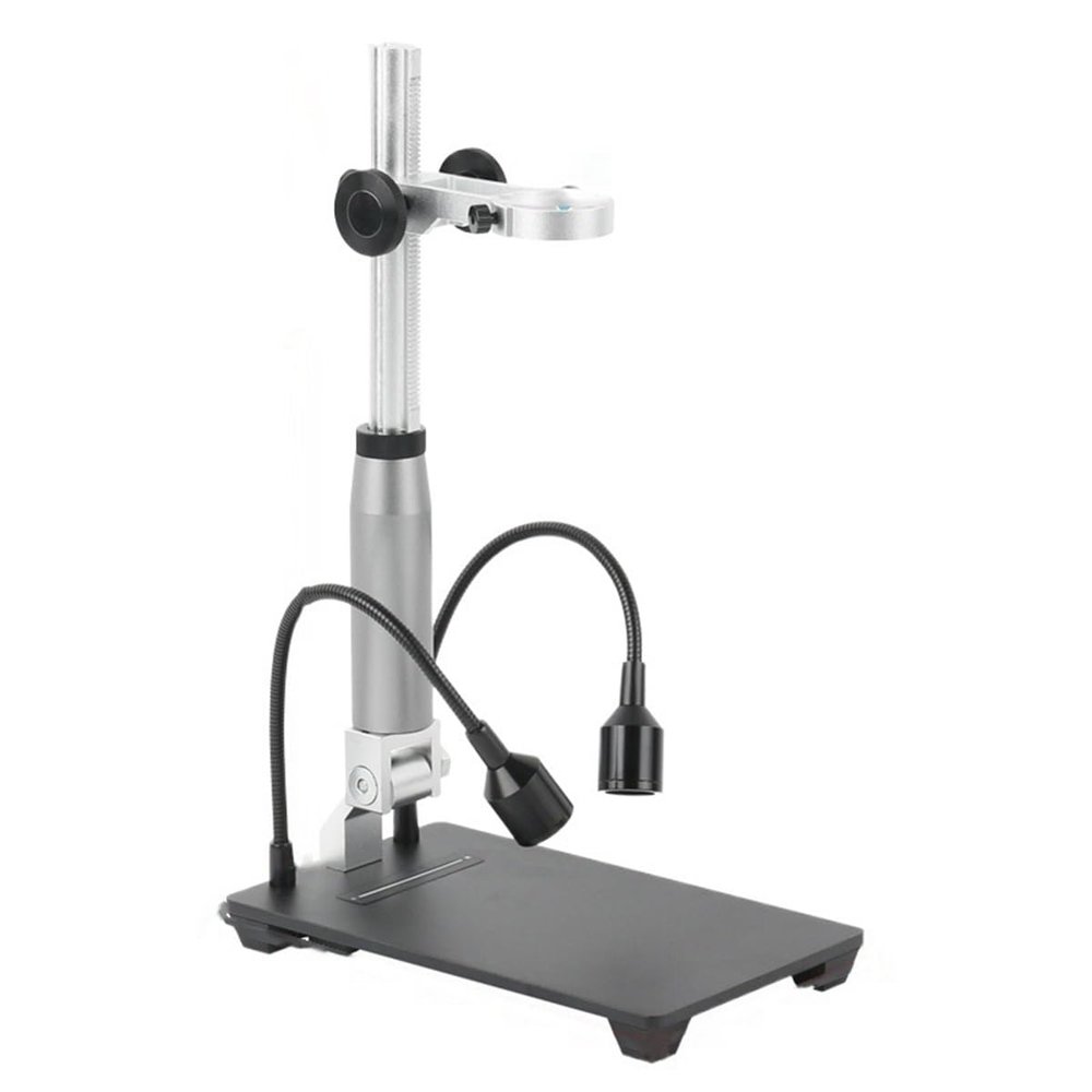 Microscope Accessories Kit Adjustable USB Digital Electronic Microscope Camera Stand Holder Bracket Table 130x-C Mount Lens Microscope Slides (Color : C)