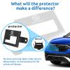 WIKIBB Front Radar Sensor Protector Cover Compaible with Honda CR-V CRV All Models 2017-2022, Vehicle Radar Sensor Protection Cover Accessory for Honda Accessories with Screws, Black view 3