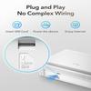 Cudy Unlocked 4G LTE Cat 6 Gigabit Modem Router with SIM Card Slot, 2 CA, AC1200 WiFi, SMA, OpenVPN, Wireguard, IPsec, VPN, LT700E view 3