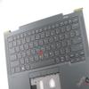 Bayjebu Parts for Lenovo ThinkPad X1 Yoga Gen 6 6th Palmrest Keyboard Bezel US Backlit WWAN Version 5M11C41060 view 4