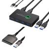 BundleULXUUUN USB Switch + SATA to USB3.0 Cable Adapter view 1