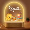 Cozifitgear Personalized Gifts for Kids-LED Acrylic Lamp,Personalized Night Light,Customize Name,Lamp Decoration Gift for Daughter Son Baby,Children's Bedroom Decorative Gifts for Boys and Girls view 1