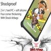 Aroepurt Vortex ZG65 Case Compatible with Vortex ZG65 Phone Case Cover [with Tempered Glass Screen Protector][Ring Support][Golden Reflect Light] DJH-PZX view 2