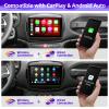CGOGC Android Car Radio Upgrade for Jeep Renegade 2015-2020 Compatible with Wireless Carplay Android Auto 8core 1280X720 Touch Screen Stereo Bluetooth FM/AM GPS Navigation Multimedia Player Head Unit view 2